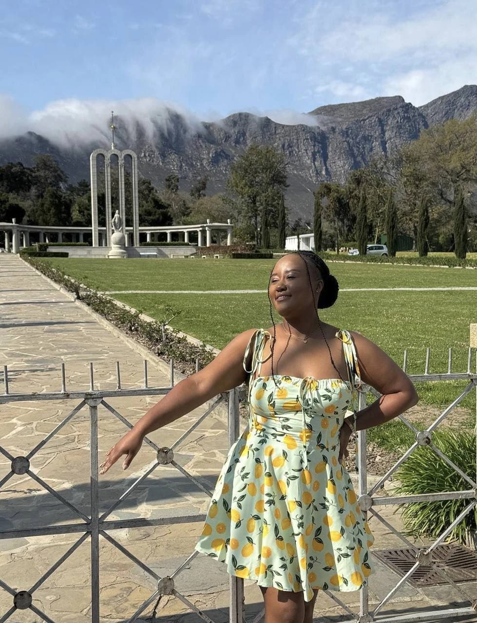 Grace during her Excelsior Escapes trip to Cape Town, South Africa